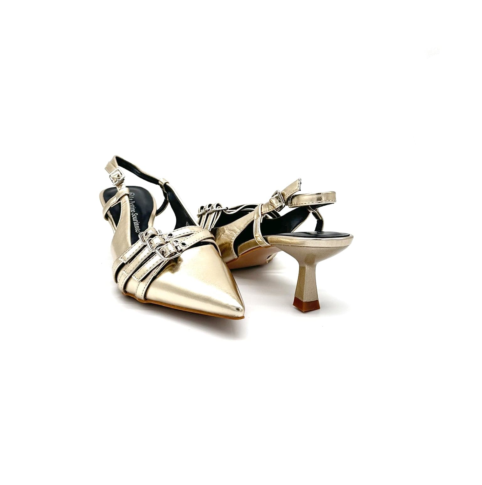 Jaclyn - Dècolletè Slingback con stringhe in Scarpe col tacco Affari di Famiglia - Sant’Angelo a Cupolo, commercioVirtuoso.it