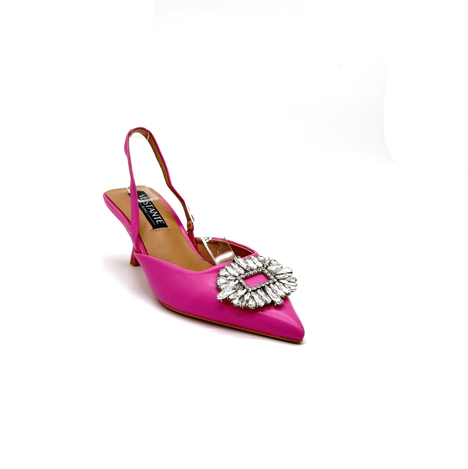 Hannah - Dècolletè Slingback con applicazione Gioiello - 12