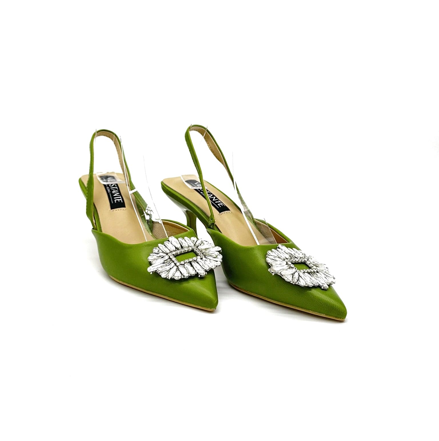 Hannah - Dècolletè Slingback con applicazione Gioiello - 24