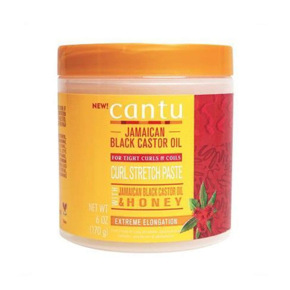 CANTU JAMAICAN BLACK CASTOR OIL CURL STRETCH PAST 170G PER CAPELLI - 2