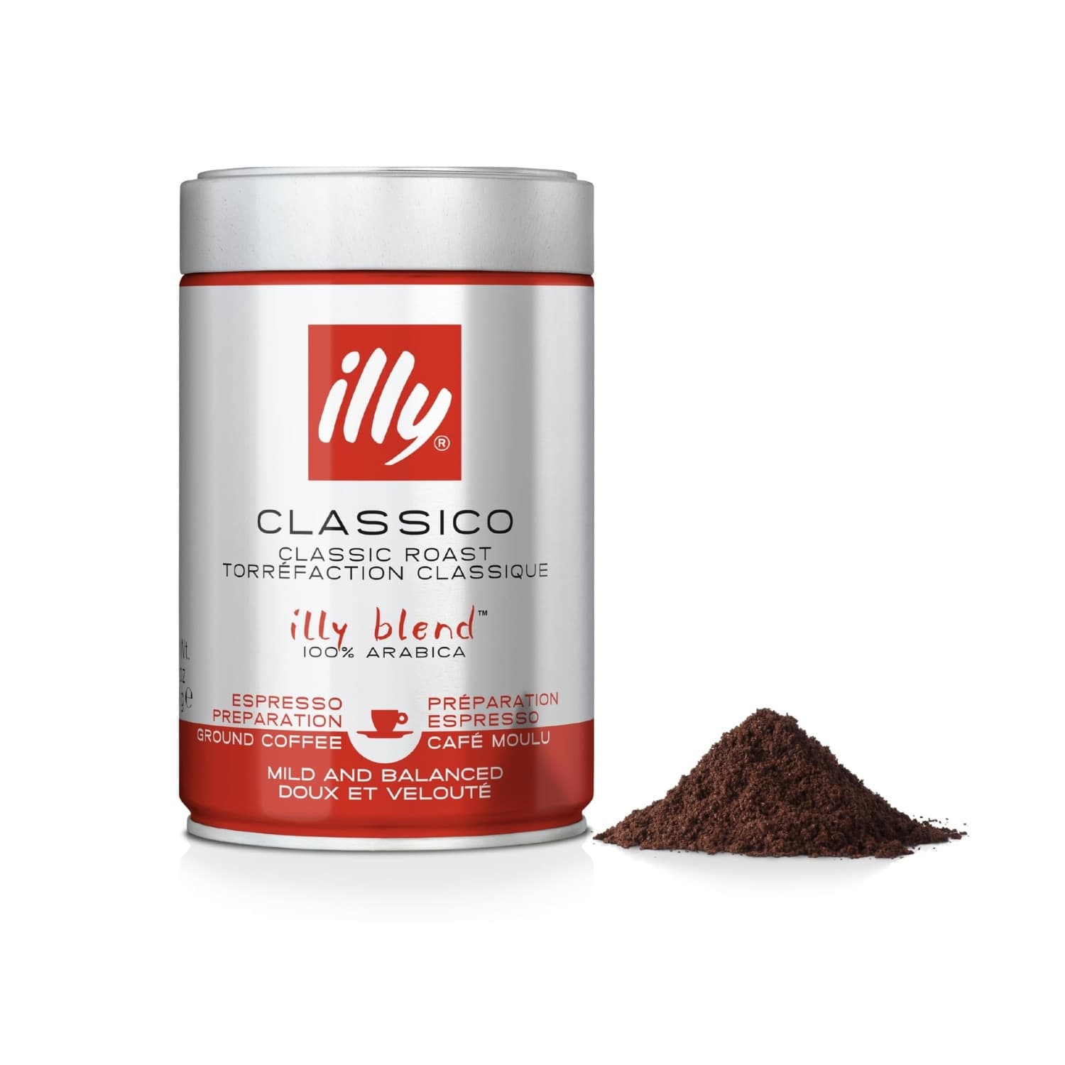 ILLY Tostato Classico Caffè Macinato Per Moka 250gr