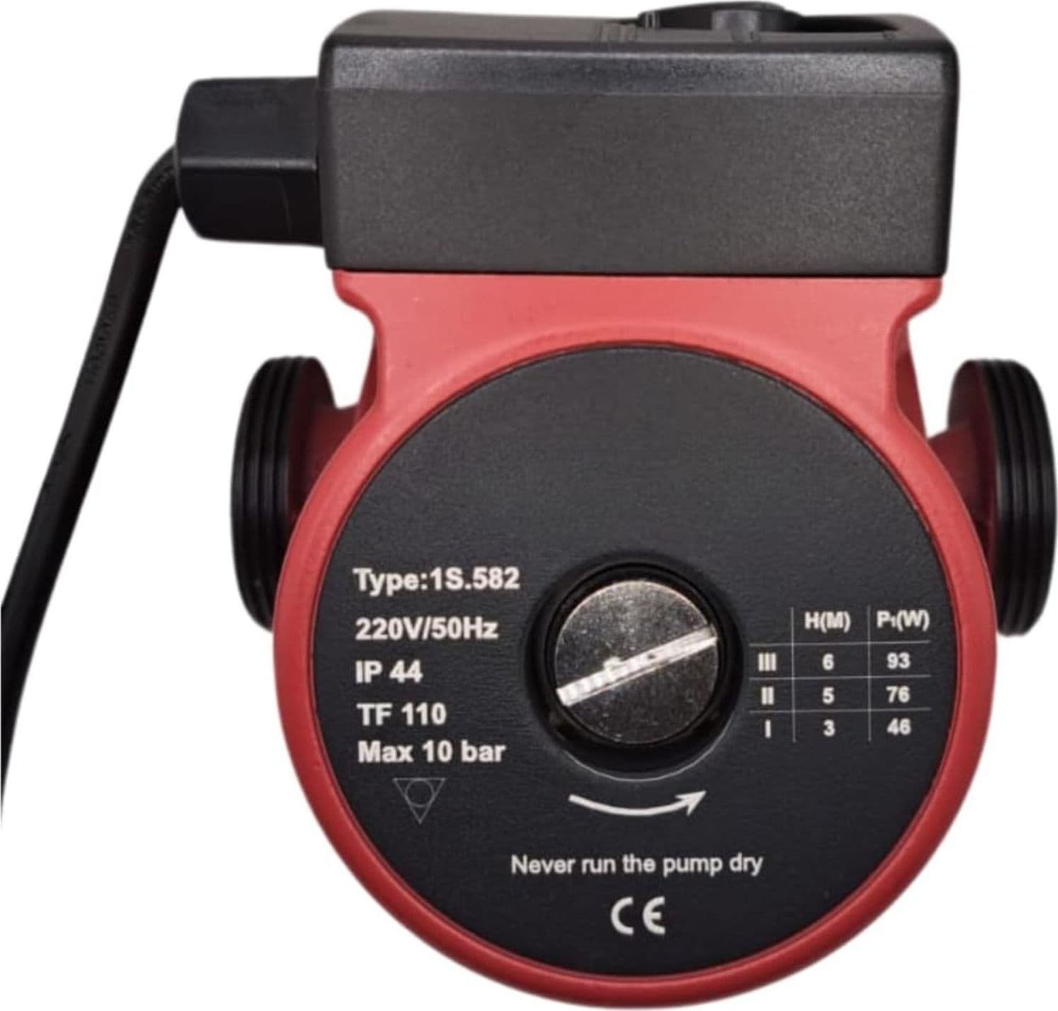 POMPA ACQUA CIRCOLATORE 1"1/2 RISCALDAMENTO 25/60-130 CALDAIA STUFA PELLET TERMOCAMINO 3 Velocità 1S.582 EcoPrice® - 4