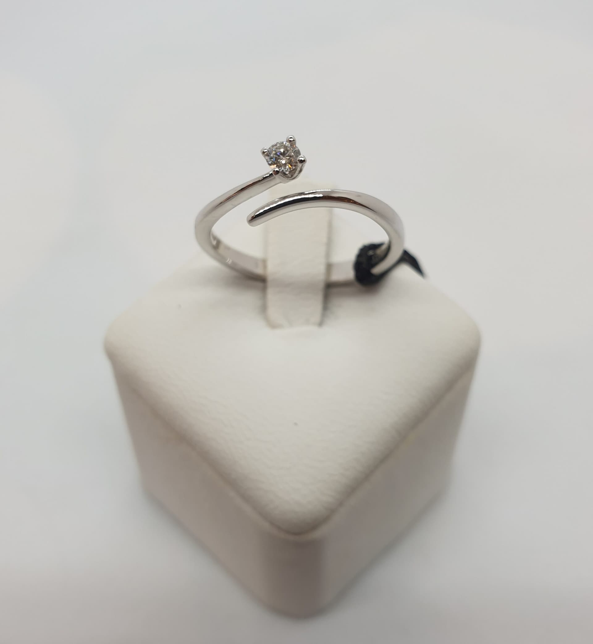Anello solitario donna RECARLO RK1SO007/10 - 2