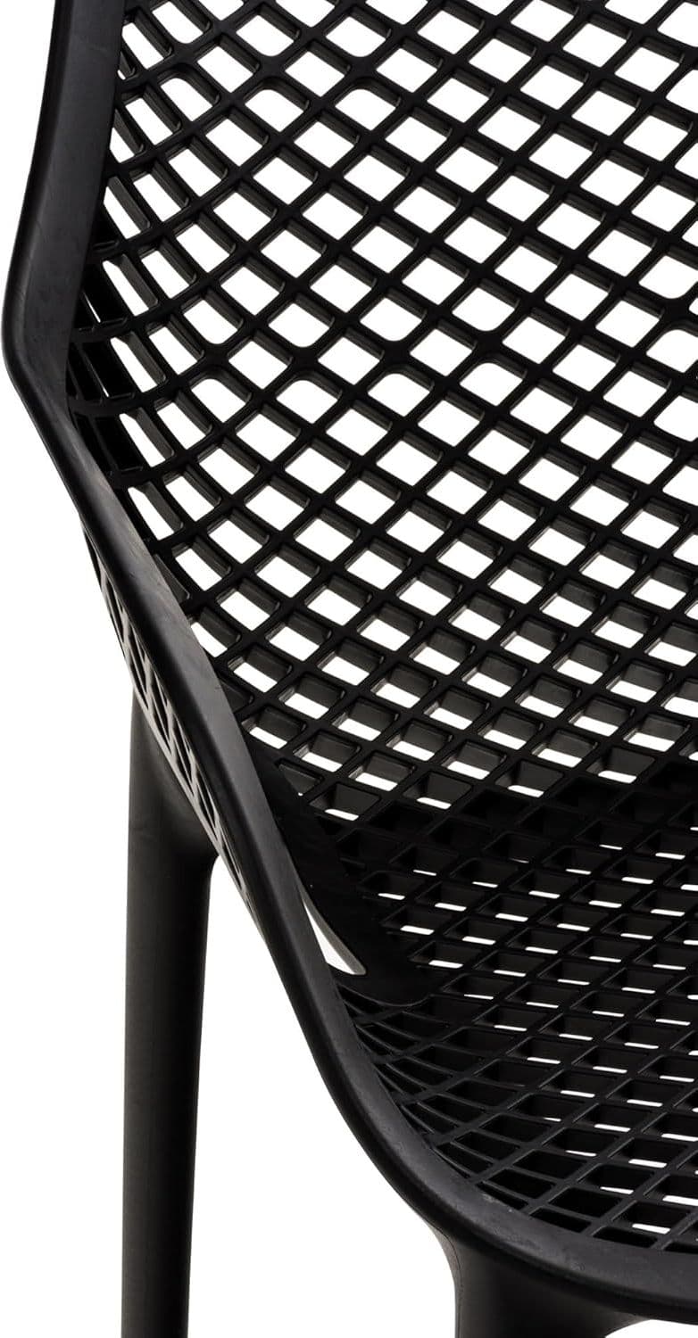 Sedia in Polipropilene "Sierra" con braccioli per interno e esterno, adatto per bar e strutture in Sedie per tavolo da giardino Decor Space - Altamura, commercioVirtuoso.it
