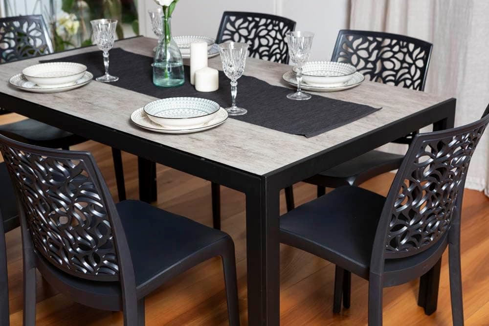 Sedia in Polipropilene "Nairobi" per interno e esterno, adatto per bar e strutture in Sedie per tavolo da giardino Decor Space - Altamura, commercioVirtuoso.it