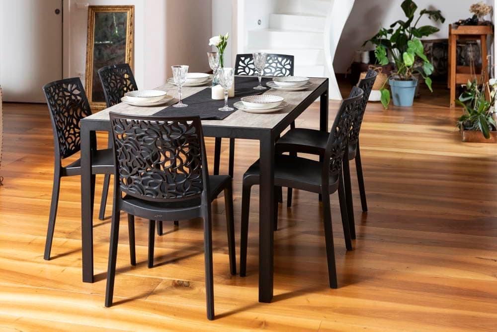 Sedia in Polipropilene "Nairobi" per interno e esterno, adatto per bar e strutture in Sedie per tavolo da giardino Decor Space - Altamura, commercioVirtuoso.it