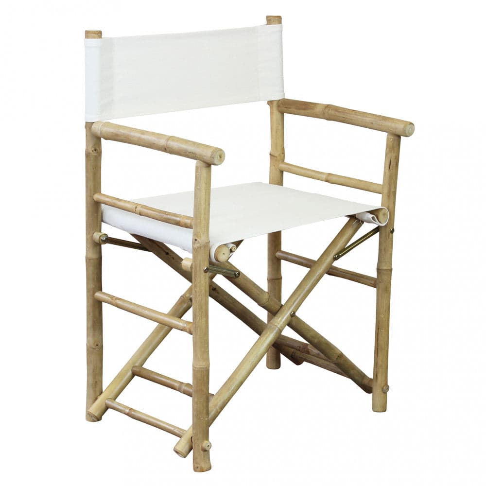 Sedia regista "Mojito" da esterno in legno di Bamboo, 60 x 44 x 88 cm in Sedie per tavolo da giardino Decor Space - Altamura, commercioVirtuoso.it