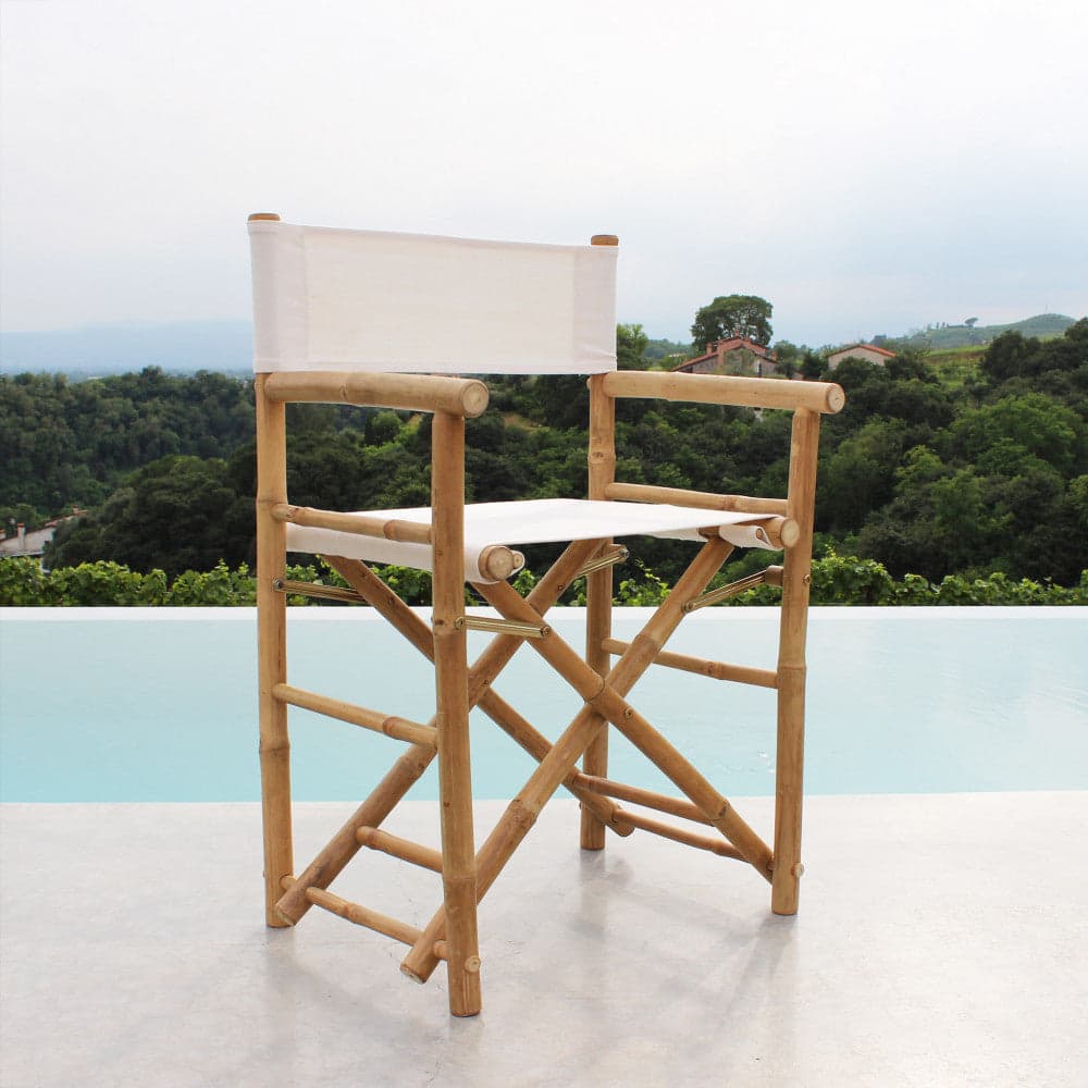 Sedia regista "Mojito" da esterno in legno di Bamboo, 60 x 44 x 88 cm in Sedie per tavolo da giardino Decor Space - Altamura, commercioVirtuoso.it