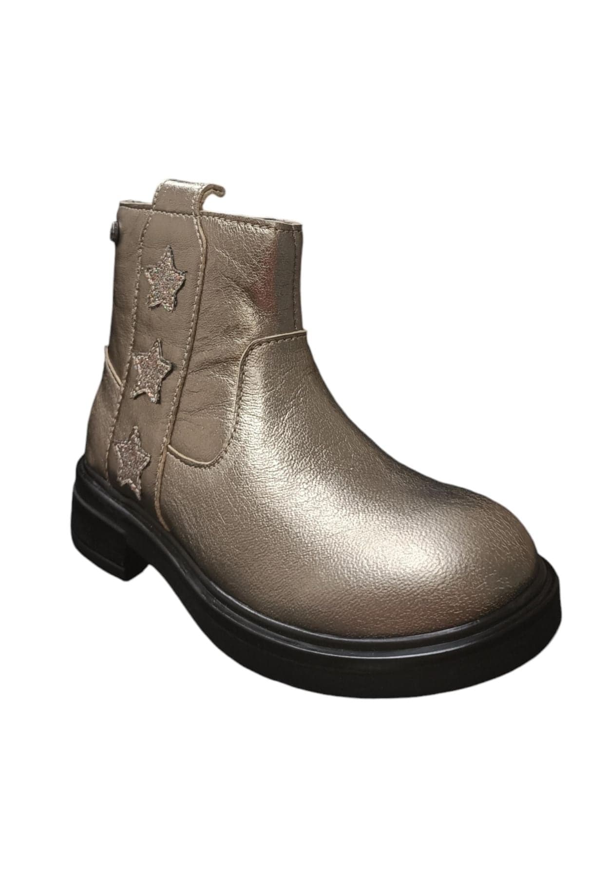 Anfibio Bambine Gioseppo KISBER Grigio Plomo con Zip - Stivaletto Pelle in Ballerine Scarpetteria Gica - Trani, commercioVirtuoso.it