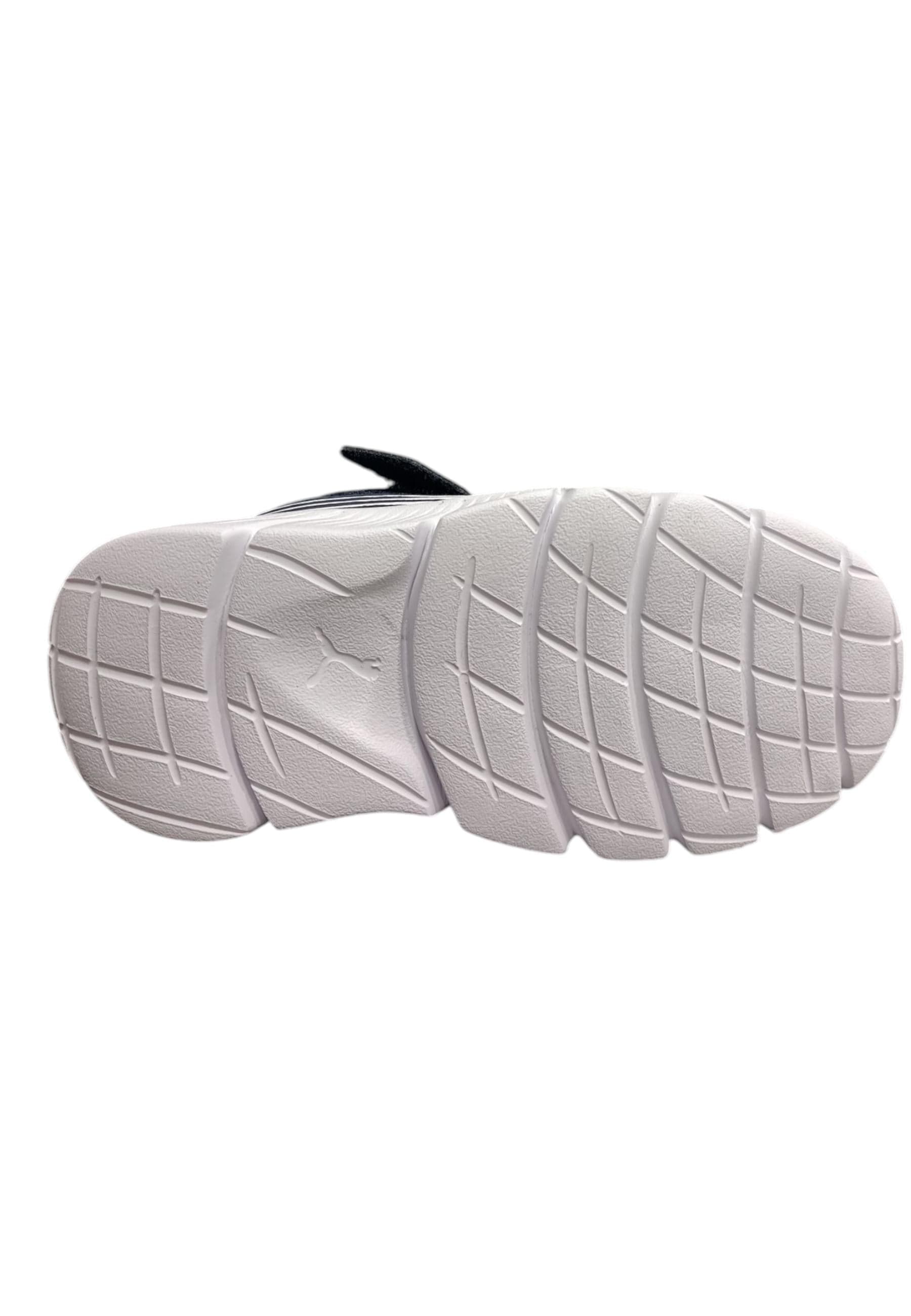 Scarpe sneakers Bambini e ragazzi PUMA flexfocus  azzurro-nero-bianco laccio elastico e velcro in Ballerine Scarpetteria Gica - Trani, commercioVirtuoso.it