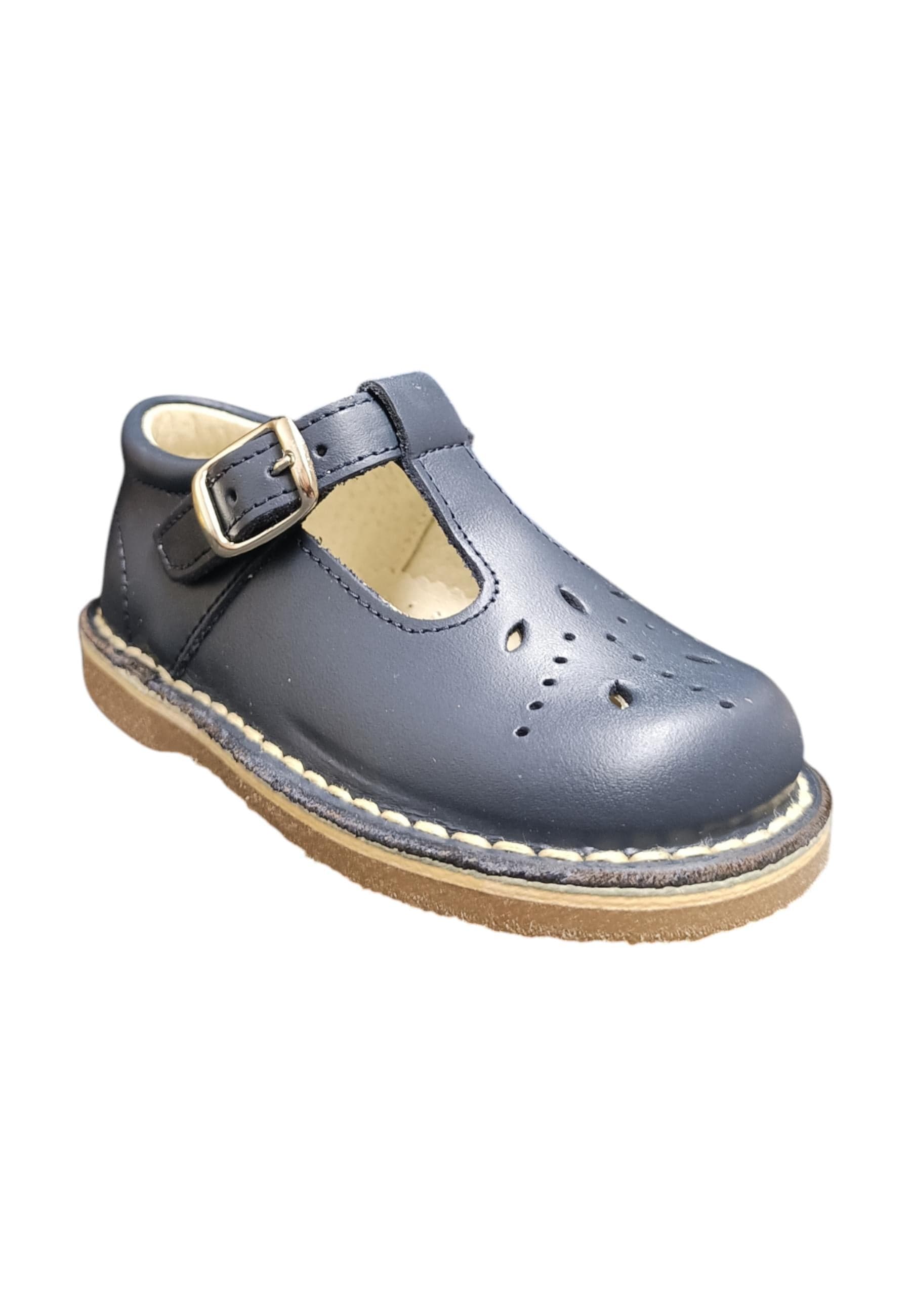 Scarpe occhi di bue-semiaperto Bambini panyno B2805 blue fibia in Ballerine Scarpetteria Gica - Trani, commercioVirtuoso.it