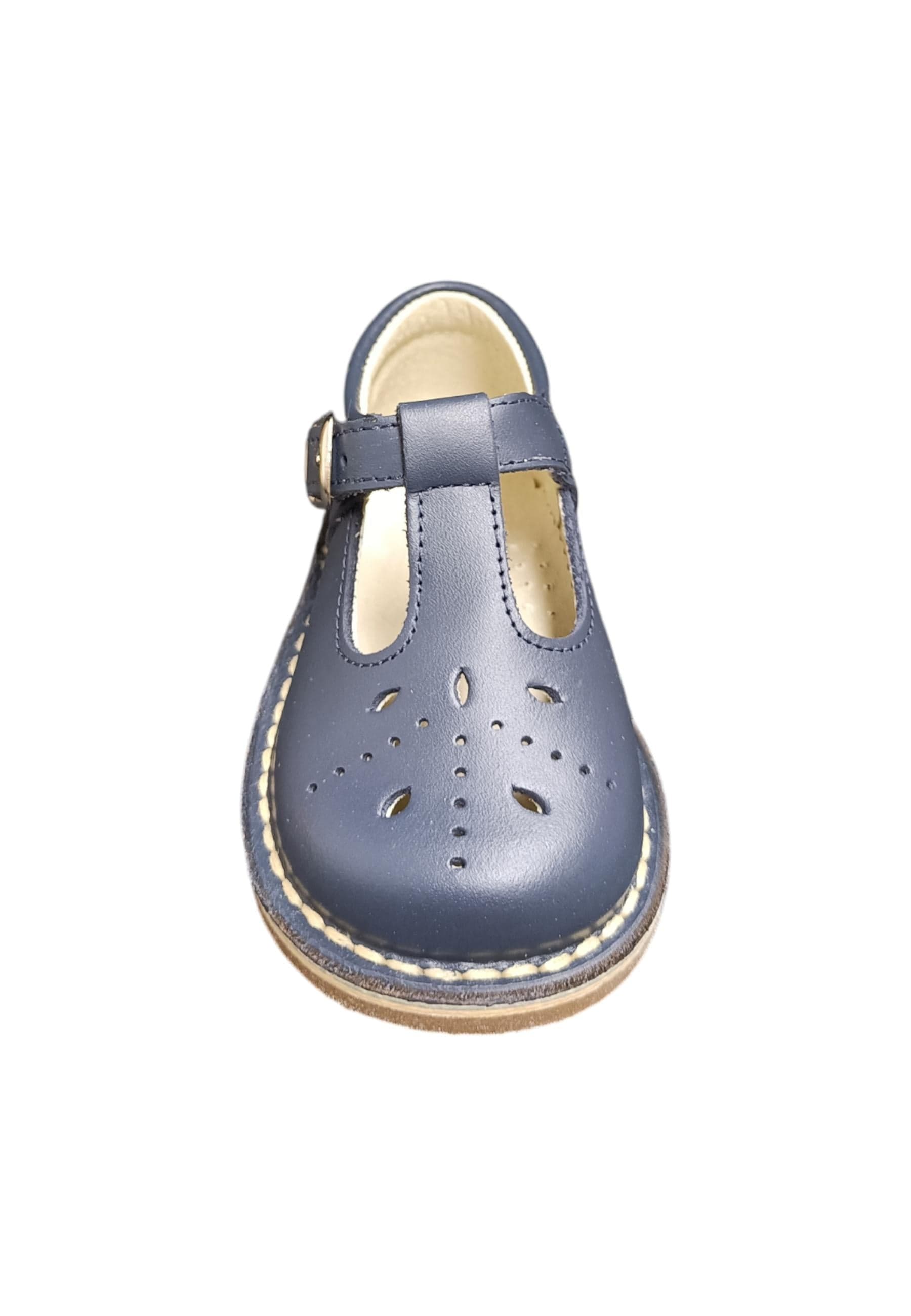Scarpe occhi di bue-semiaperto Bambini panyno B2805 blue fibia in Ballerine Scarpetteria Gica - Trani, commercioVirtuoso.it