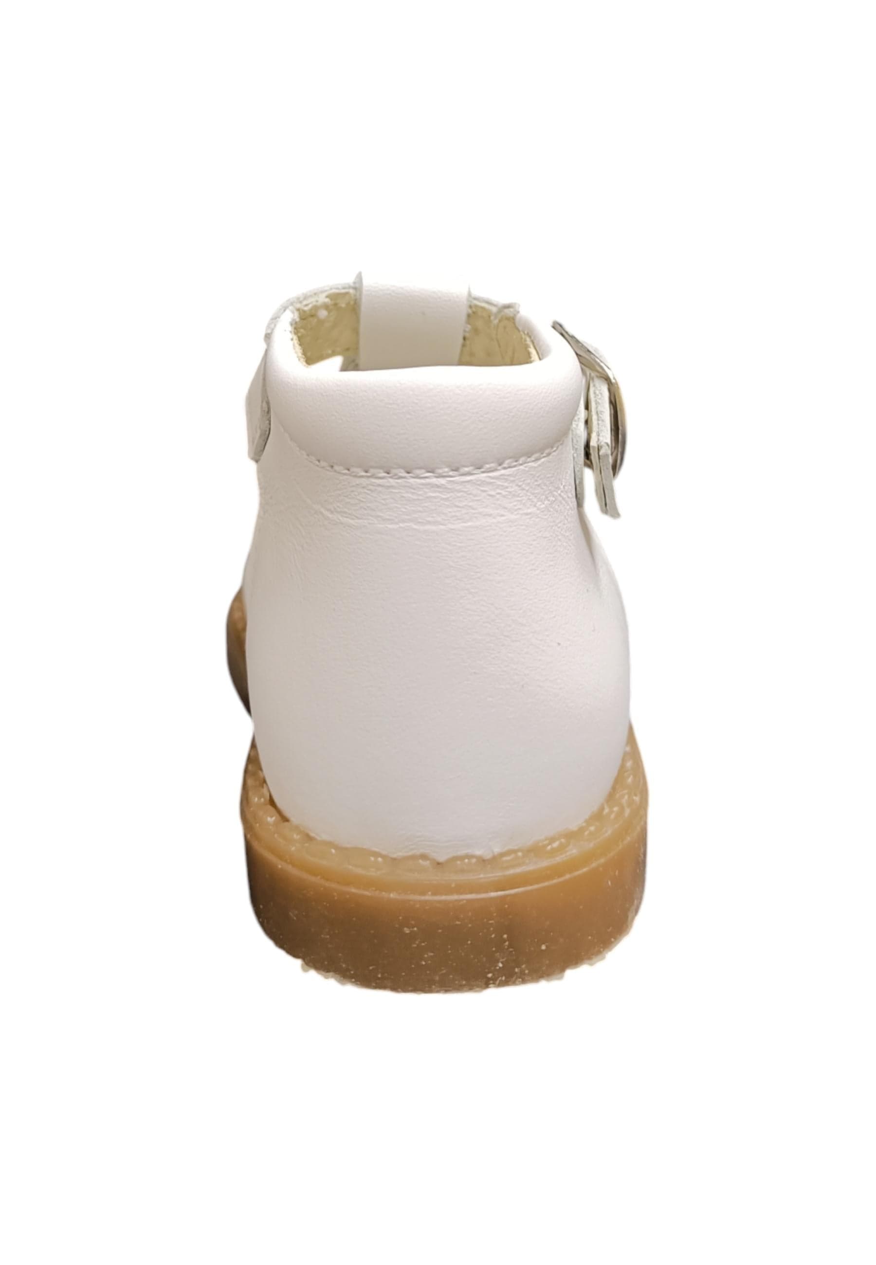 Scarpe occhi di bue-semiaperto Bambini panyno B2808  bianco fibia in Ballerine Scarpetteria Gica - Trani, commercioVirtuoso.it
