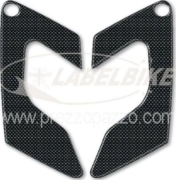 2 ADESIVI 3D PROTEZIONE ZONA PIEDI compatibili per X MAX  YAMAHA XMAX 2006-2009 - 3