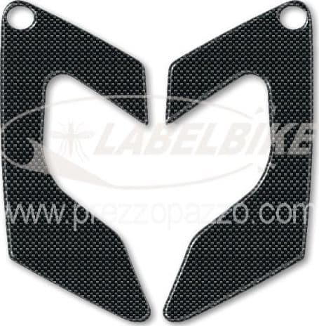 2 ADESIVI 3D PROTEZIONE ZONA PIEDI compatibili per X MAX  YAMAHA XMAX 2006-2009 - 3