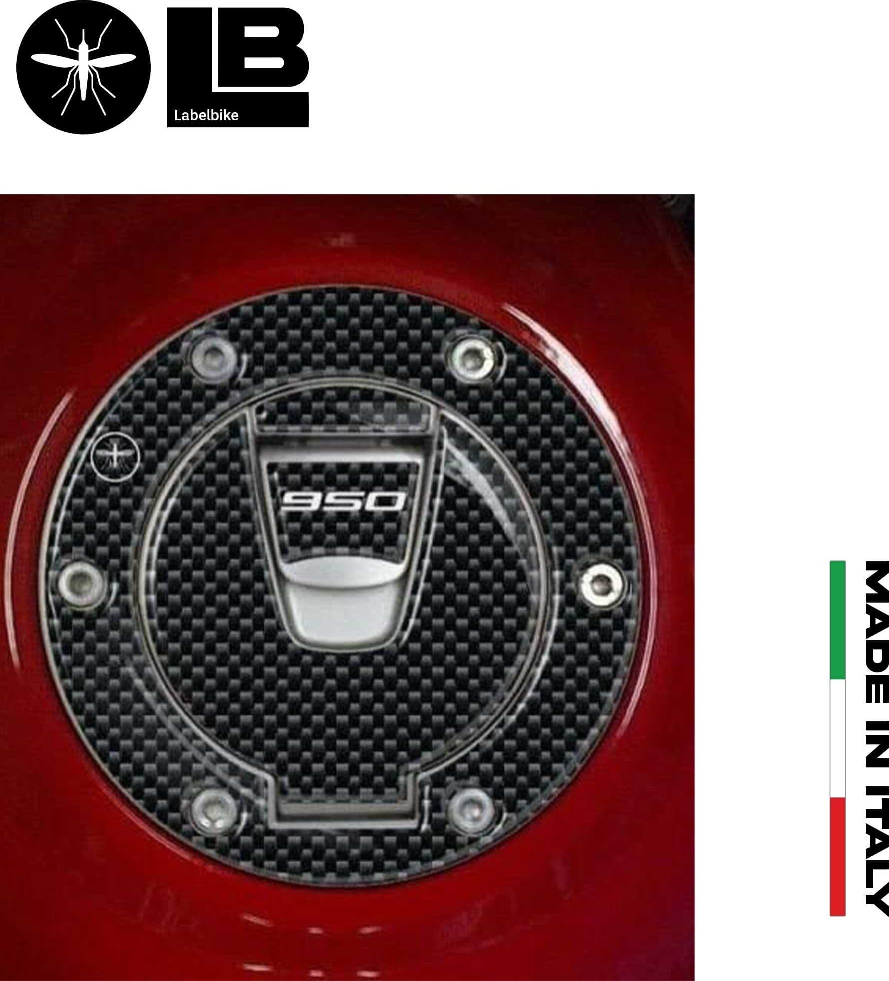 KIT PROTEZIONI ADESIVI SERBATOIO compatibili MOTO DUCATI MULTISTRADA 950 2017-18 - 5