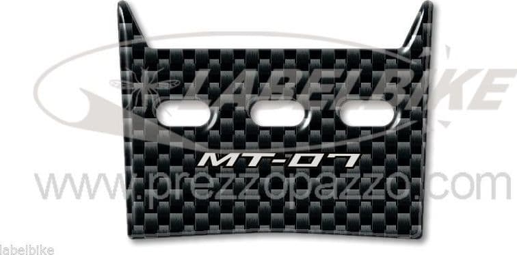 Paraserbatoio 3D compatibile con Yamaha MT-07 Carbon - 2