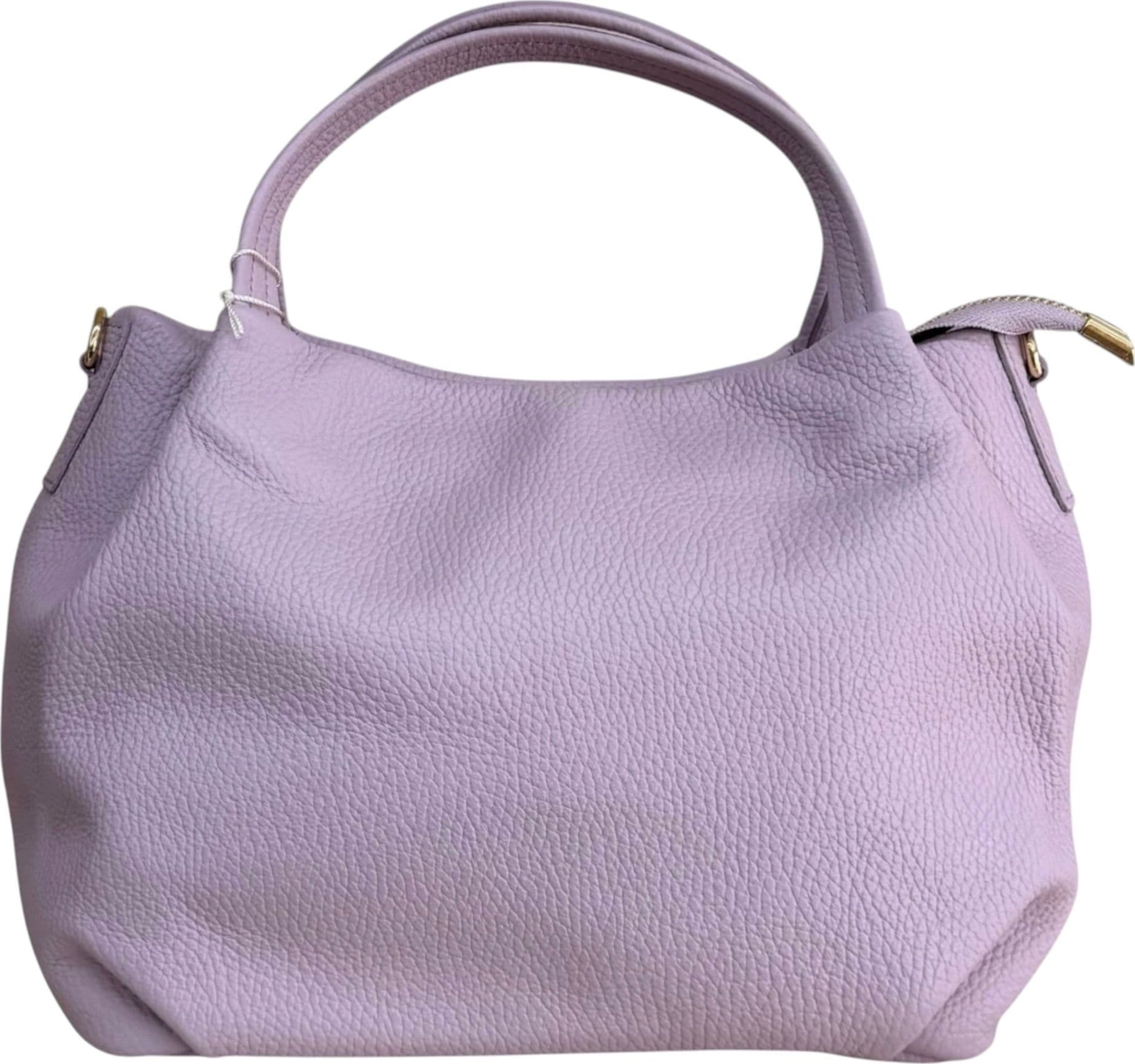 Modarno borsa a mano da donna, borsa a tracolla, borsa a spalla italiana in vera pelle dollaro 25x14x19 cm - 25