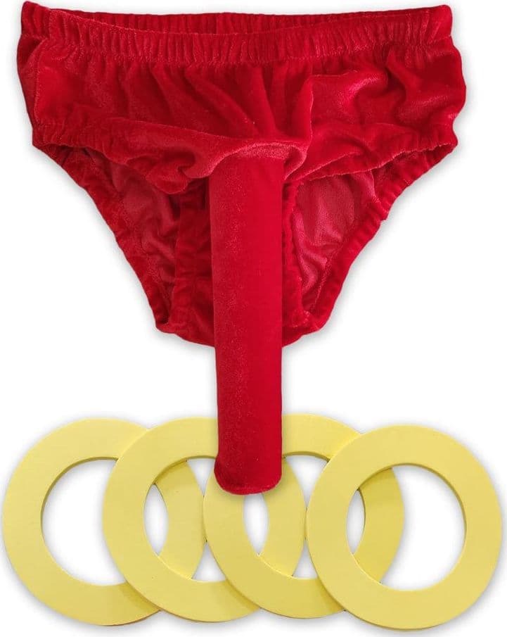 Slip Gioco degli Anelli per la sposa festa di addio al nubilato gadget per adulti 18+ in Giochi e attività Kondorama - Martinsicuro, commercioVirtuoso.it
