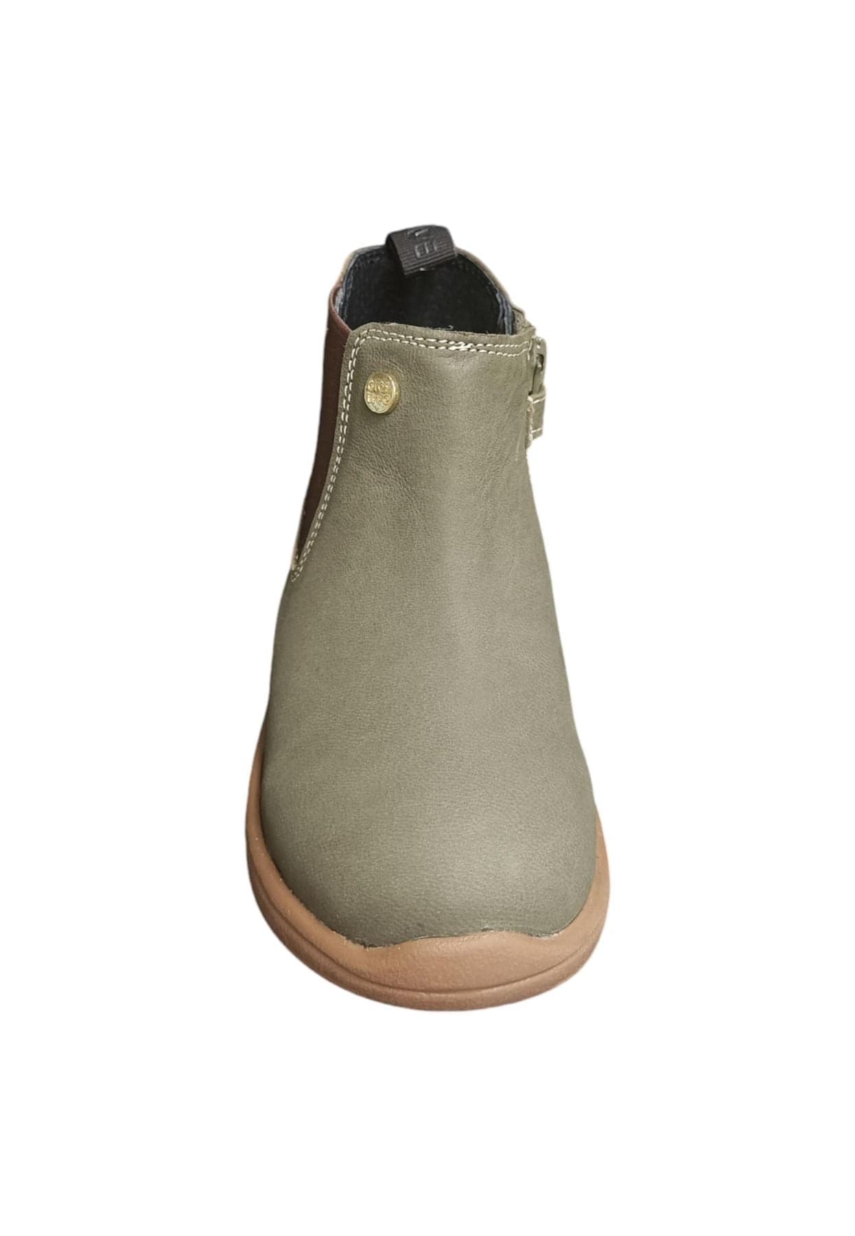 Stivaletto Bambine Gioseppo CIGAND Verde con Zip - Scarpe Nabuk in Ballerine Scarpetteria Gica - Trani, commercioVirtuoso.it