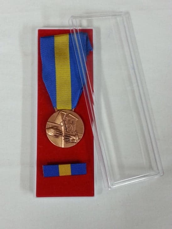 Terremoto Friuli decorazione per civili - Nastro / nastrino / medaglia - 8