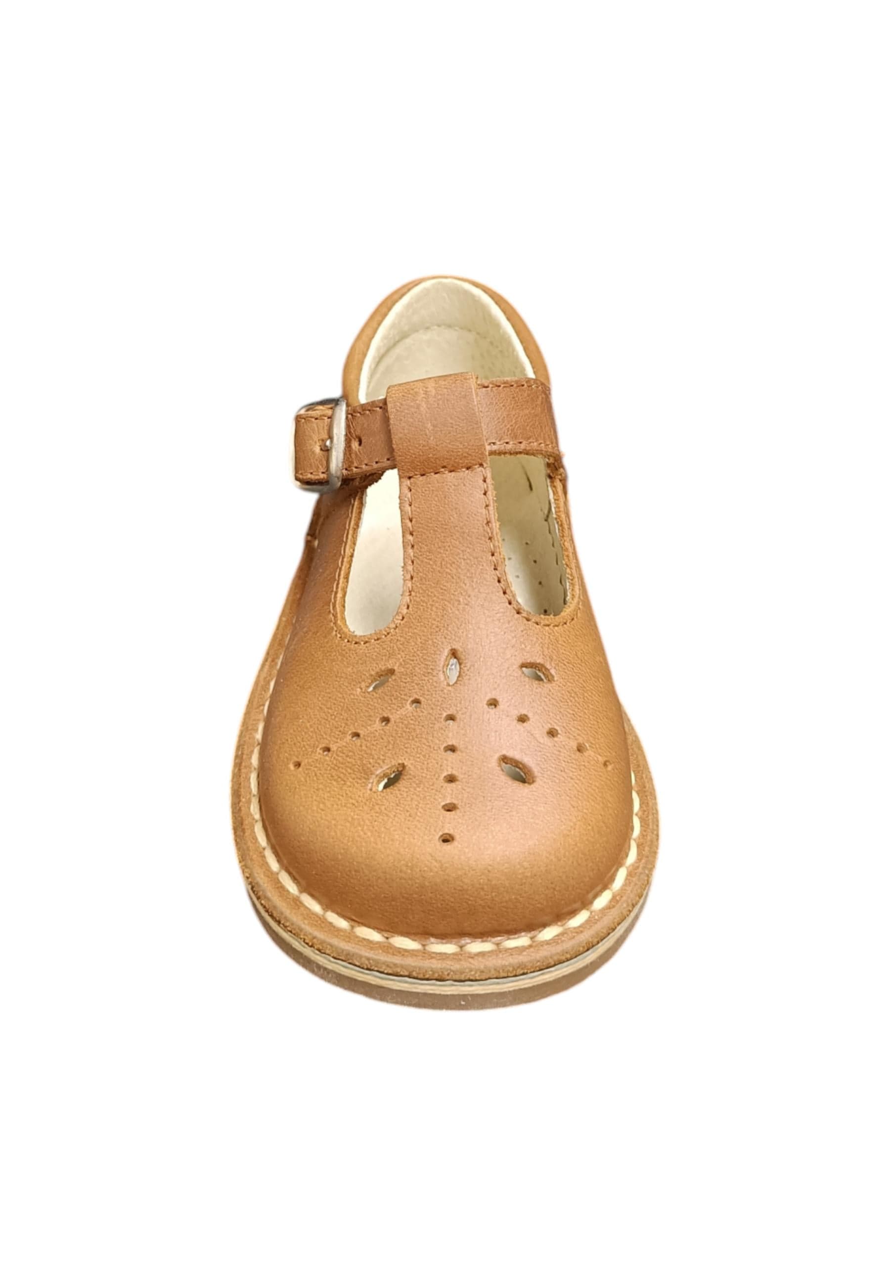 Scarpe occhi di bue-semiaperto Bambini panyno B2805  cuoio fibia in Ballerine Scarpetteria Gica - Trani, commercioVirtuoso.it