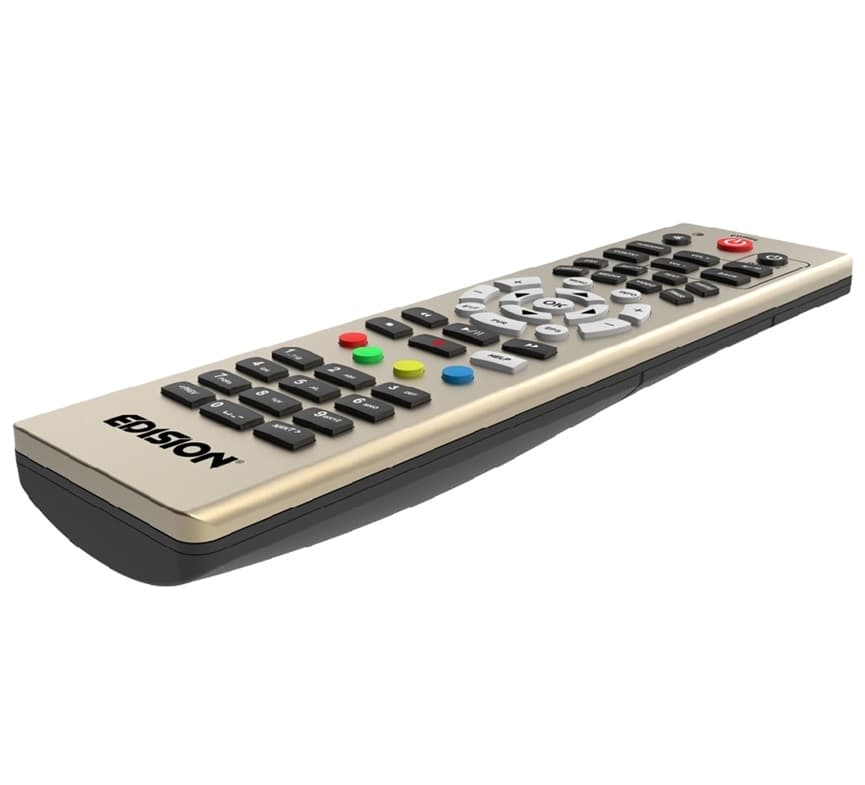 Telecomando Edision EDI-RCU UNIVERSAL 1 ALU ORO per diversi modelli - 2
