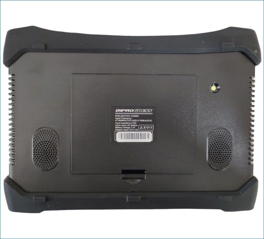 Misuratore di campo DIPROGRESS MAX10 Combo DVB-S2 / DVB-T2 / Fibra H.265 HEVC 10Bit dCSS Certificato SKY - 2