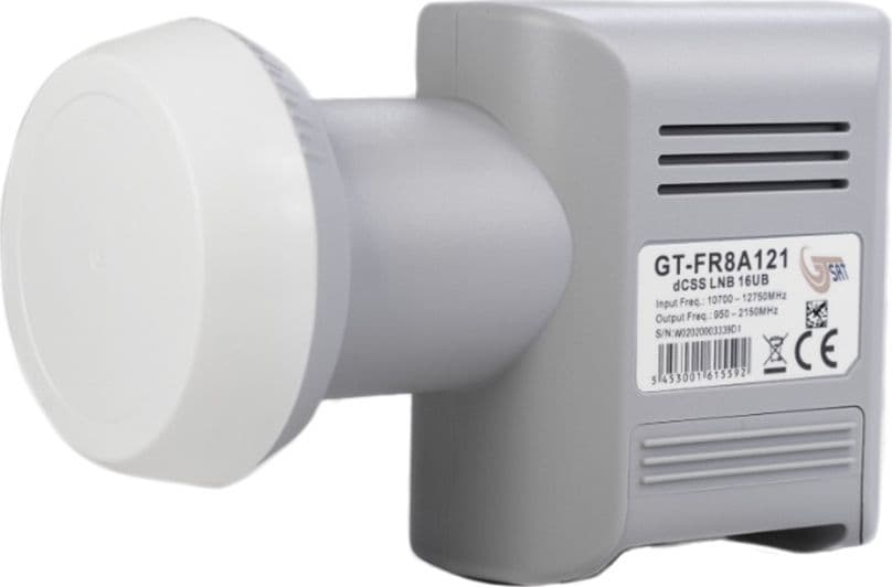 LNB dCSS/SCR 16 UB Singola uscita GTSAT GT-FR8A121 - 2