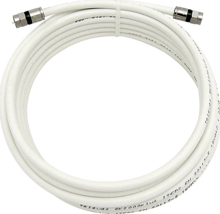 Cavo coassiale SAT con connettori F a compressione 5 Mt. TELEVES - 3