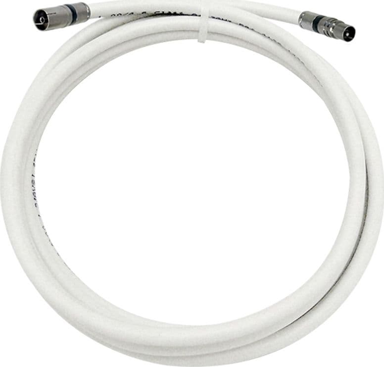 Cavo coassiale TV con connettori M/F a compressione 3 Mt. TELEVES - 3