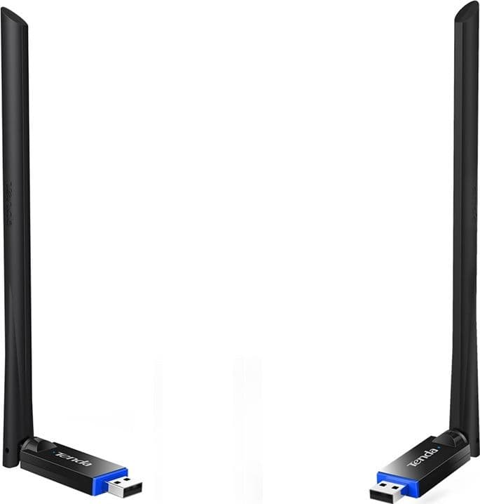 Adattatore USB Wi-Fi Dual Band 2.4/5 GHz 6dBi Alto Guadagno TENDA U10 - 2