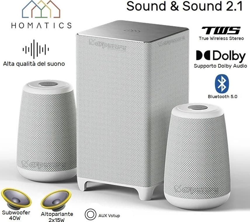 Soundbar per Home Audio e Hi-Fi