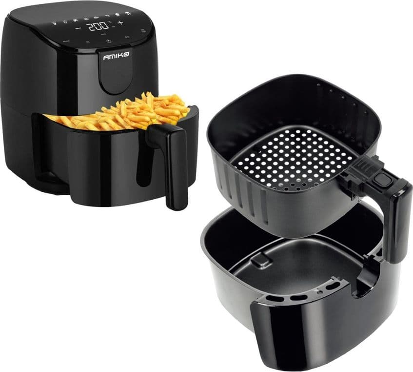 Friggitrice ad aria digitale da 4 litri 1500W AMIKO A50 - 6