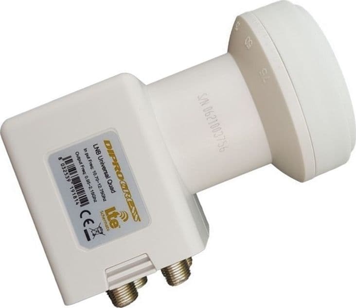 LNB Quad Universale DIPROGRESS DPQD01  - 4