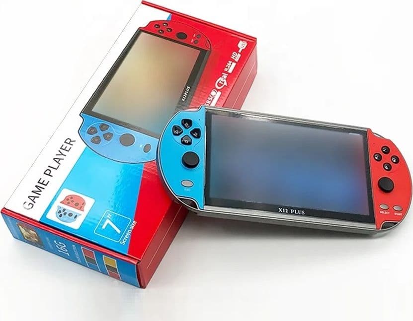 Console Portatile Giochi Retro Game X12 PLUS con Display a colori 7 Pollici e Memoria 6GB - 5