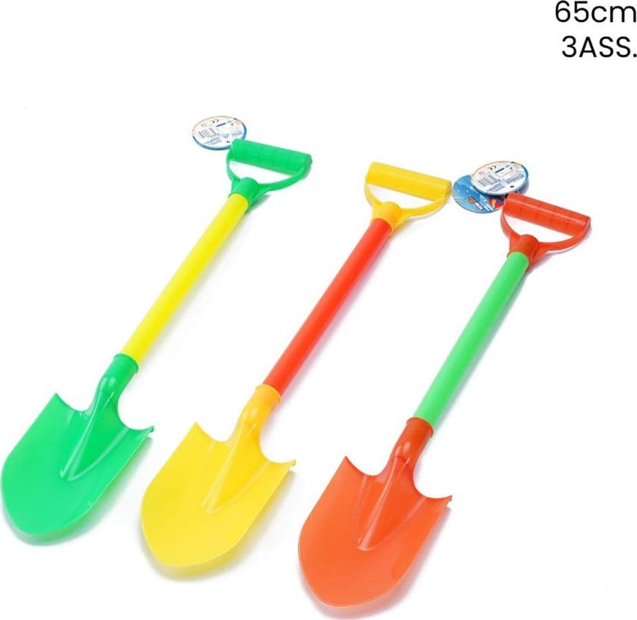 PALA PALETTA MARE SPIAGGIA GIOCATTOLO VANGA PER SABBIA GIOCO PER BAMBINI 65CM 258329 - 2