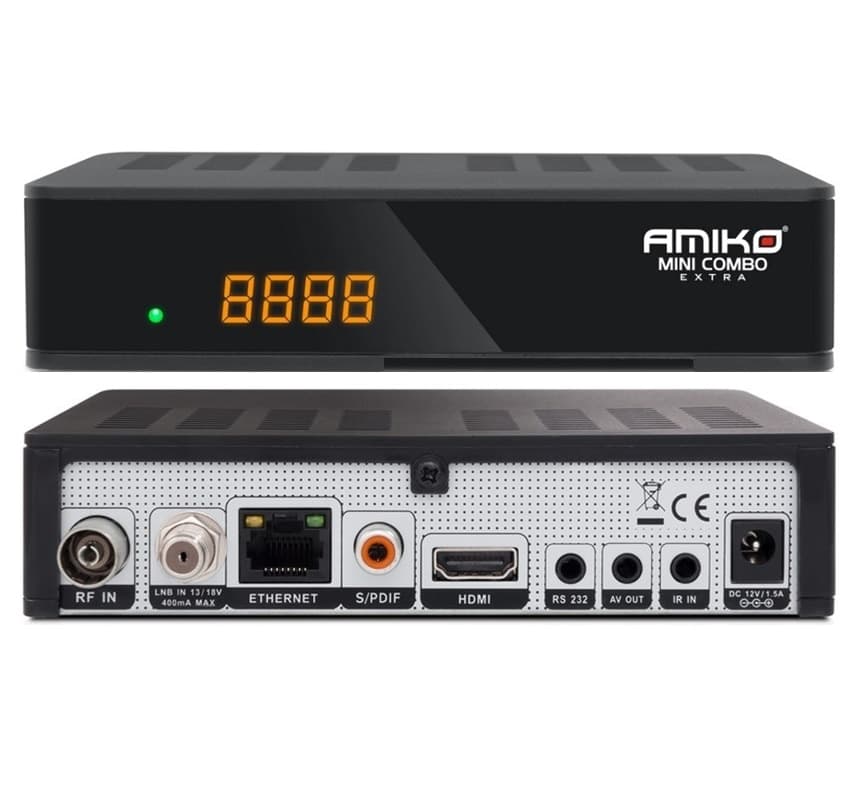 Amiko Mini Combo Extra DVB-S2+DVB-T2 H.265 - 7