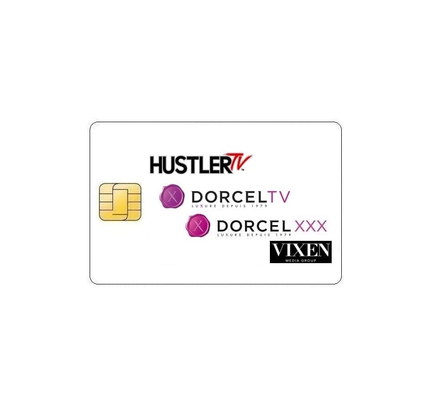 Smart Card Tessera TV per Adulti Viaccess Abbonamento Elite 4 Canali Astra 12 mesi - 2