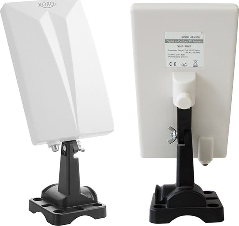 Antenna TV Digitale Terrestre UHF esterna amplificata portatile per camper XORO HAN 600 - 7