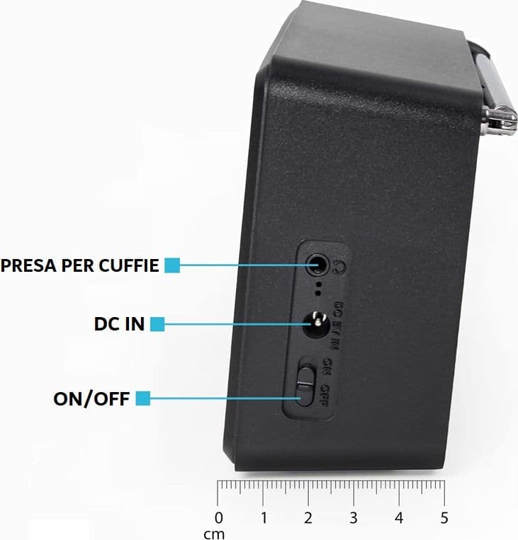 XORO DAB 142 Radio DAB+ Radio FM Bluetooth - 4