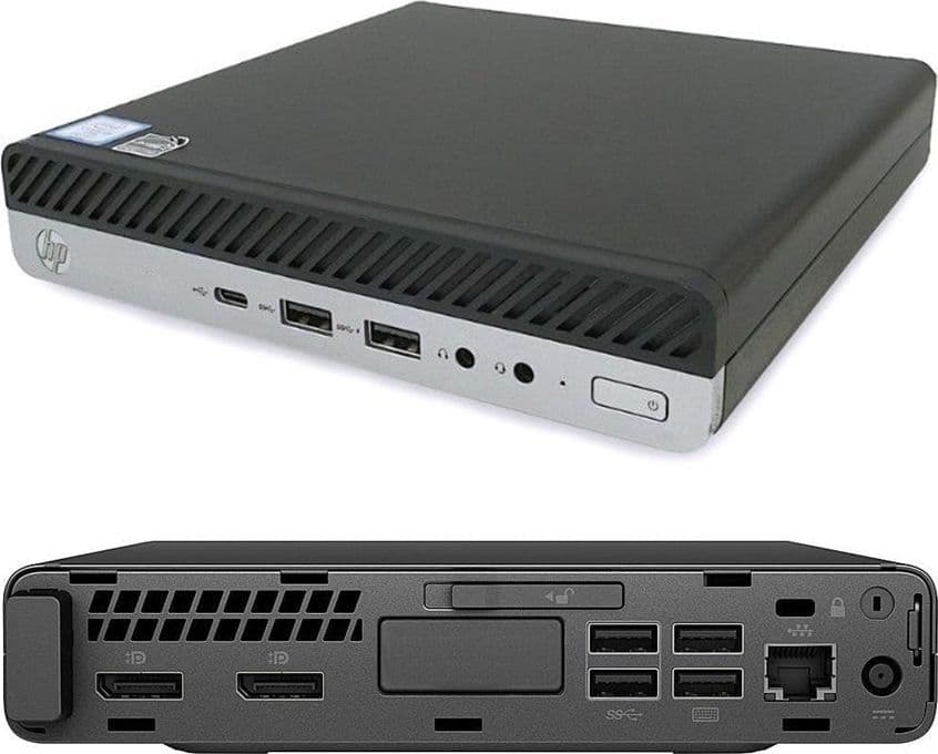 PC HP 600 G3 Mini Intel Core i5-6400T 8/256GB Ricondizionato - 6