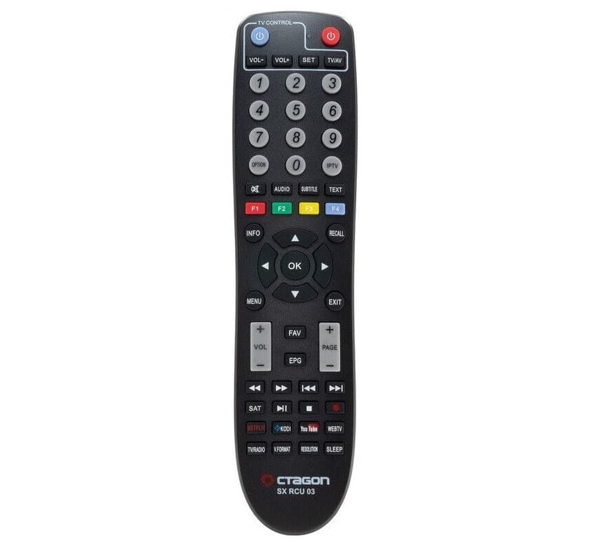 Telecomando RCU 03 per OCTAGON SX88 - SX88+ - SX888 e altri - 5