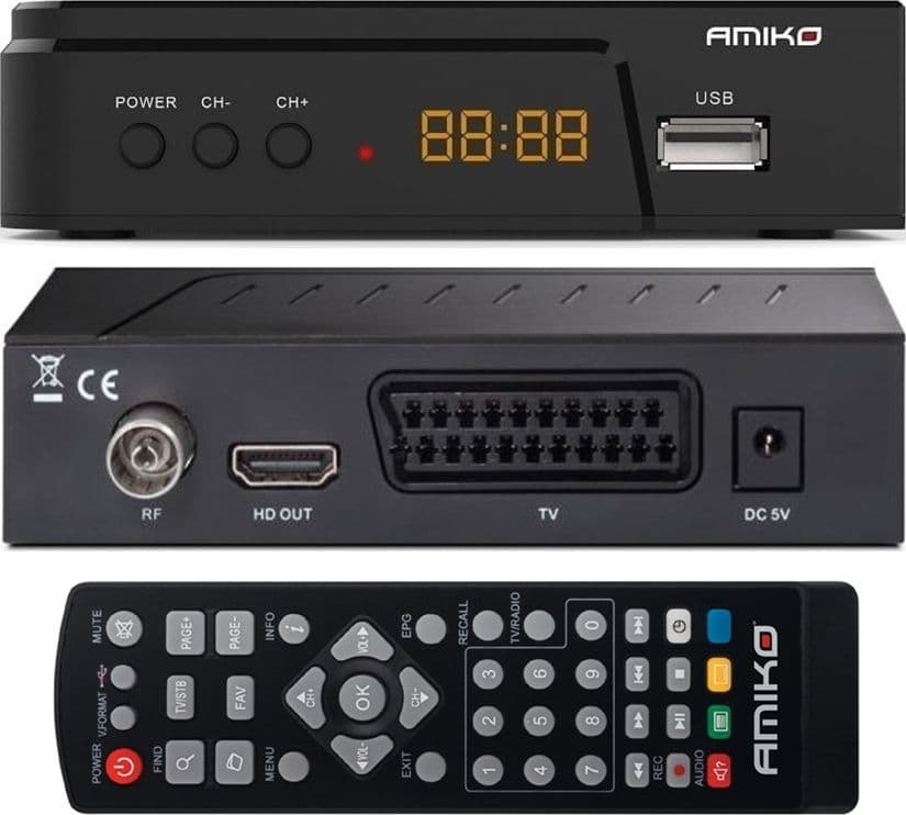 AMIKO T765 Terrestre DVB-T2 FULL HD H.265 HEVC 10 bit - 6