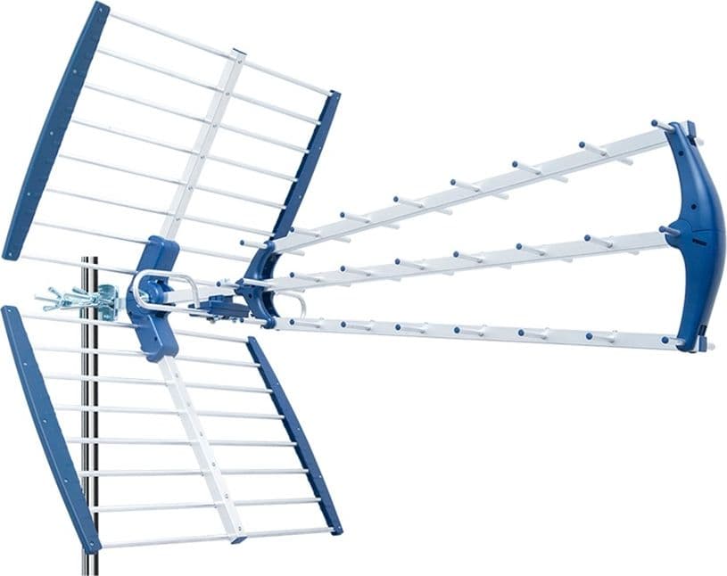 Antenna Digitale Terrestre Banda UHF CH 21-48 con Filtro 5G LTE EDISION TALOS 18db - 5