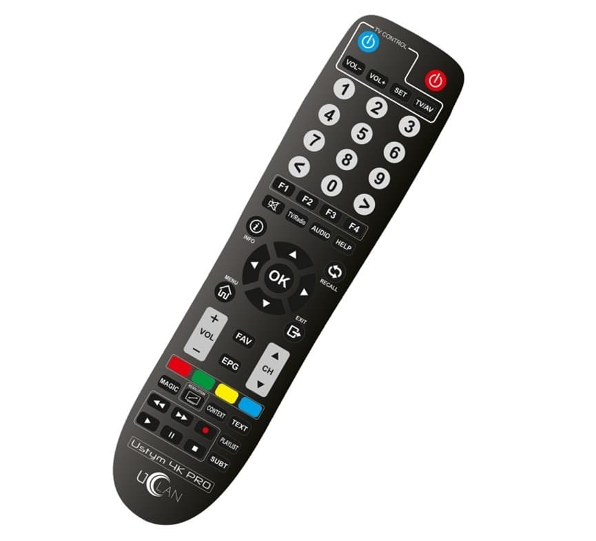 Telecomando UCLAN USTYM 4K Premium RCU v3.0 Enigma2  - 2