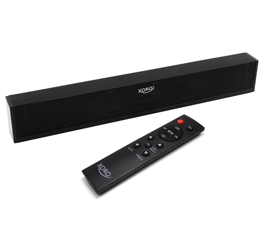 Soundbar XORO HSB 50 V2 da 25 Watt con S/PDIF Bluetooth USB e Telecomando - 8