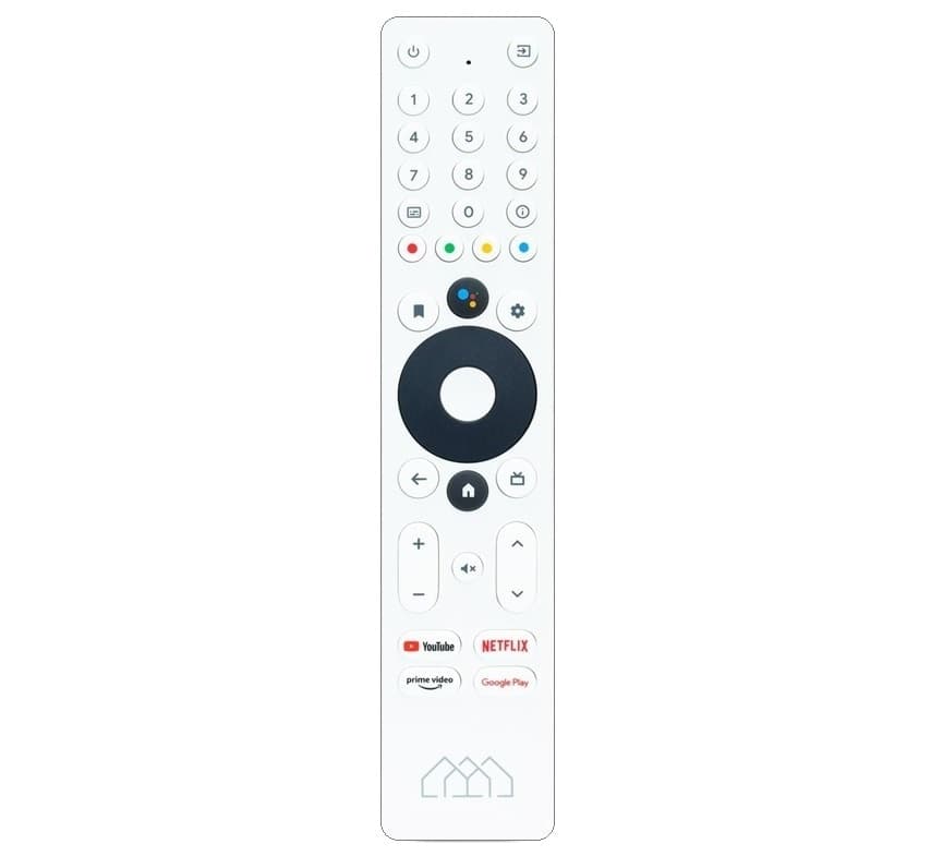 Telecomando BIG Bianco per Homatics BOX R / R PLUS / Q / DONGLE G - 4