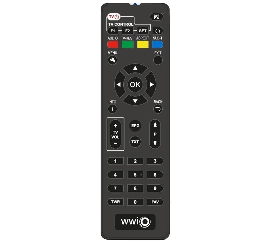 Telecomando originale WWIO TRINITY T2 TV STICK V2 - 2