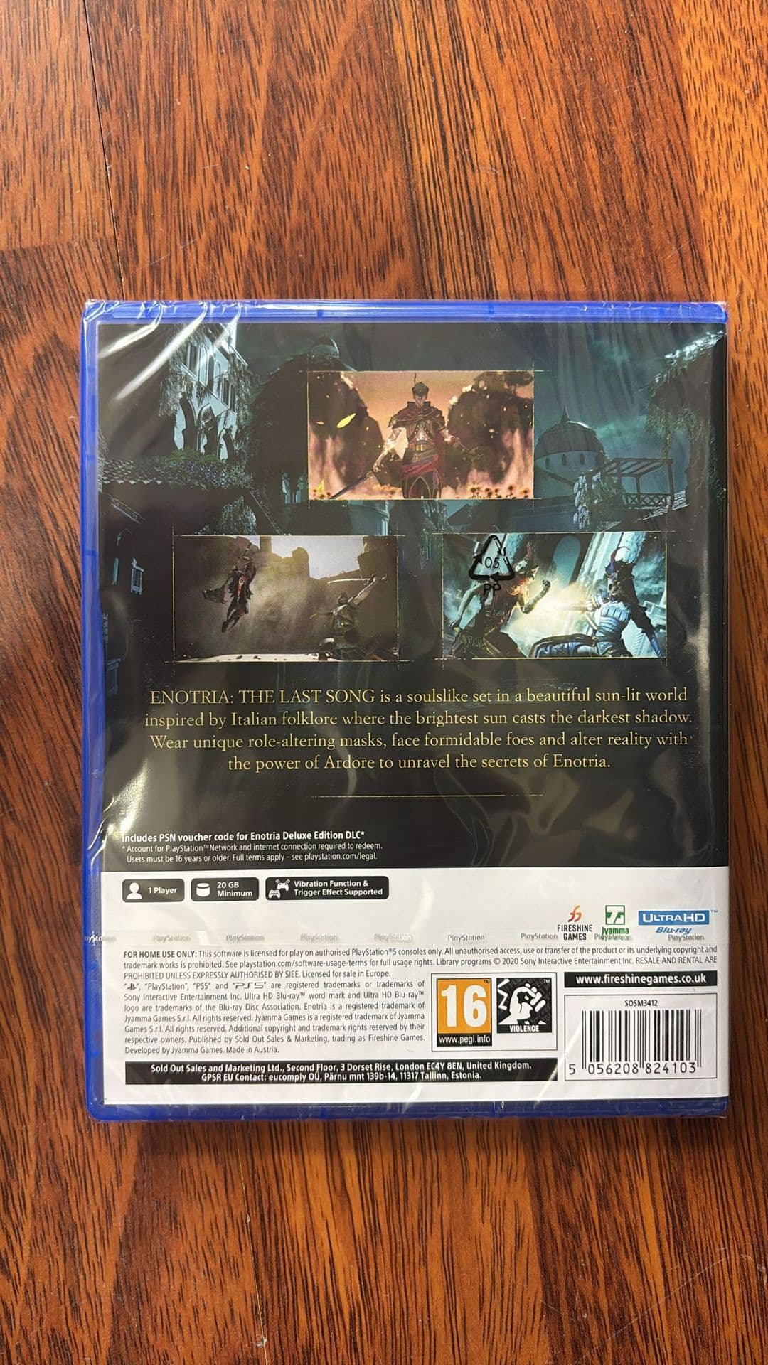 Enotria The Last Song Deluxe Edition PS5 UK - 7
